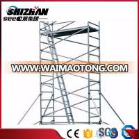 Wholesale easy install H frame catwalk aluminum mobile scaffolding